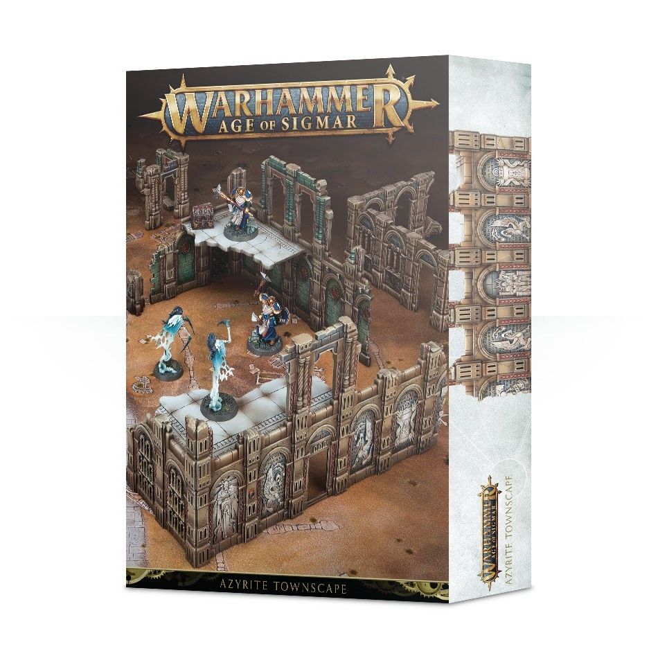 Image for Warhammer: Age of Sigmar - Azyrite Townscape - Warhammer Game Accessories