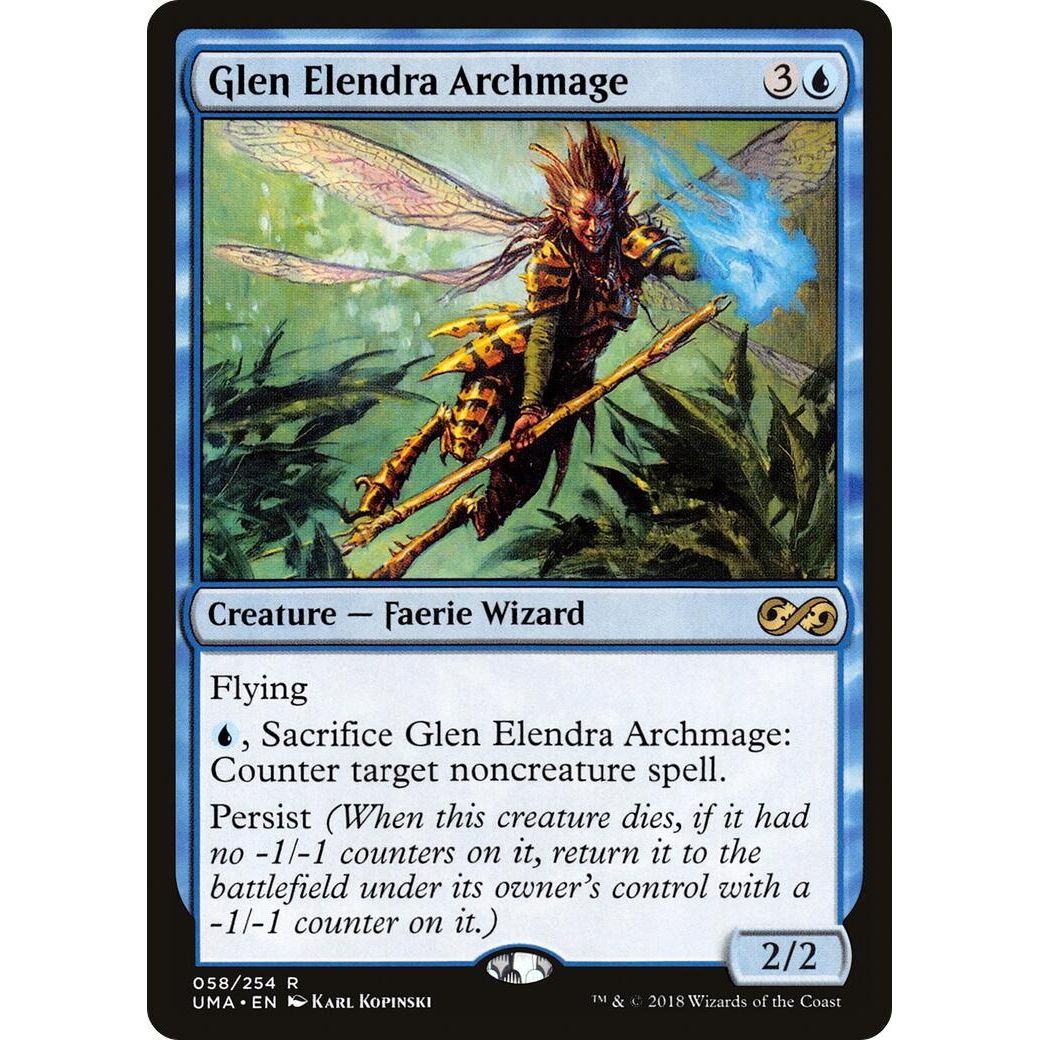 Image for Glen Elendra Archmage (58) (UMA) - Magic: The Gathering