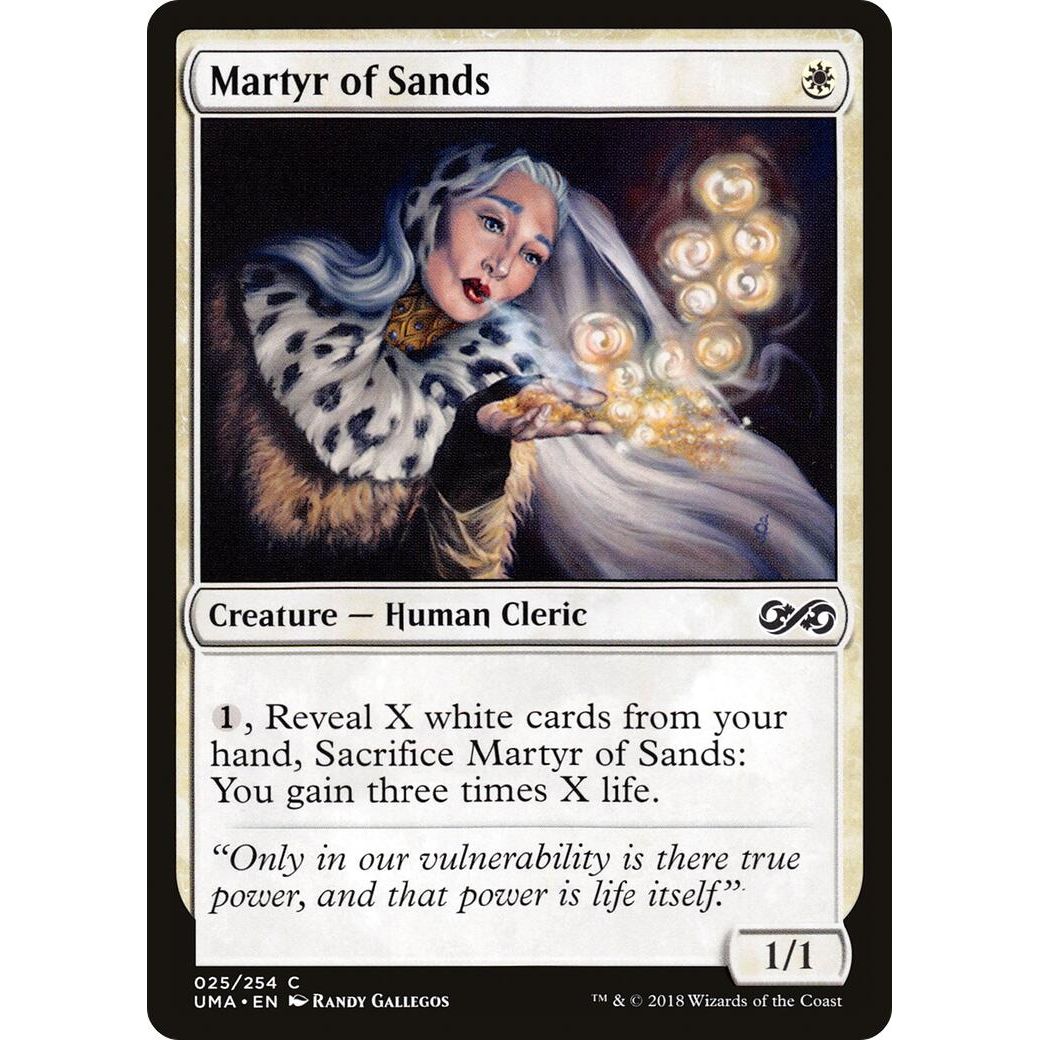 Image for Martyr of Sands (25) (UMA) - Magic: The Gathering