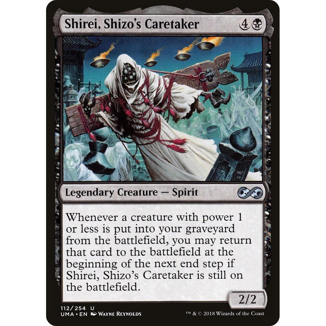 Image for Shirei, Shizo's Caretaker (112) (UMA) - Magic: The Gathering
