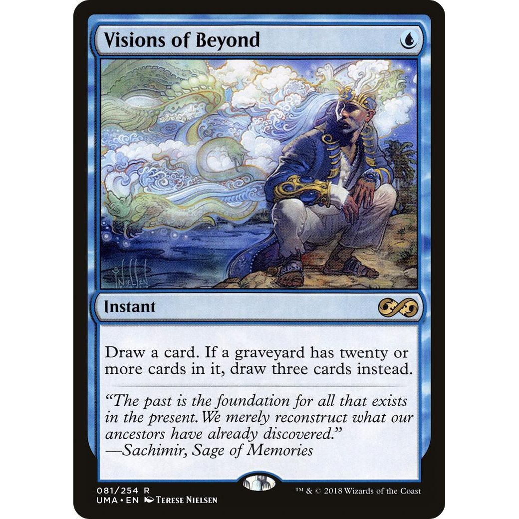 Image for Visions of Beyond (81) (UMA) - Magic: The Gathering