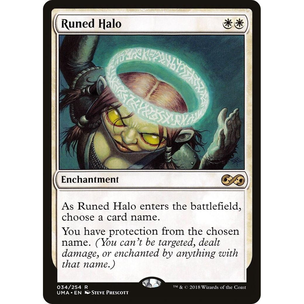 Image for Runed Halo (34) (UMA) - Magic: The Gathering