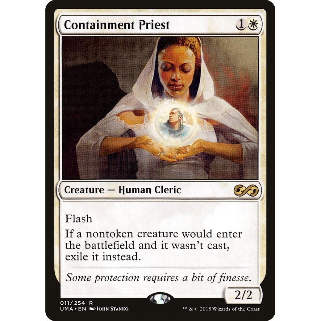 Image for Containment Priest (11) (UMA) - Magic: The Gathering