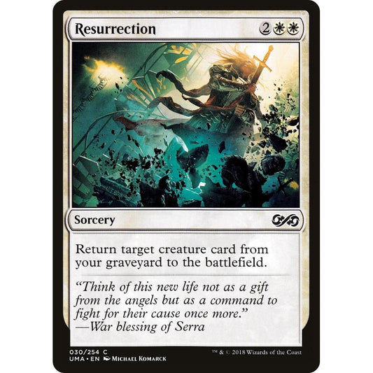 Image for Resurrection (30) (UMA) - Magic: The Gathering
