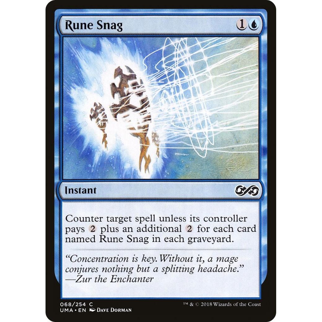 Image for Rune Snag (68) (UMA) - Magic: The Gathering
