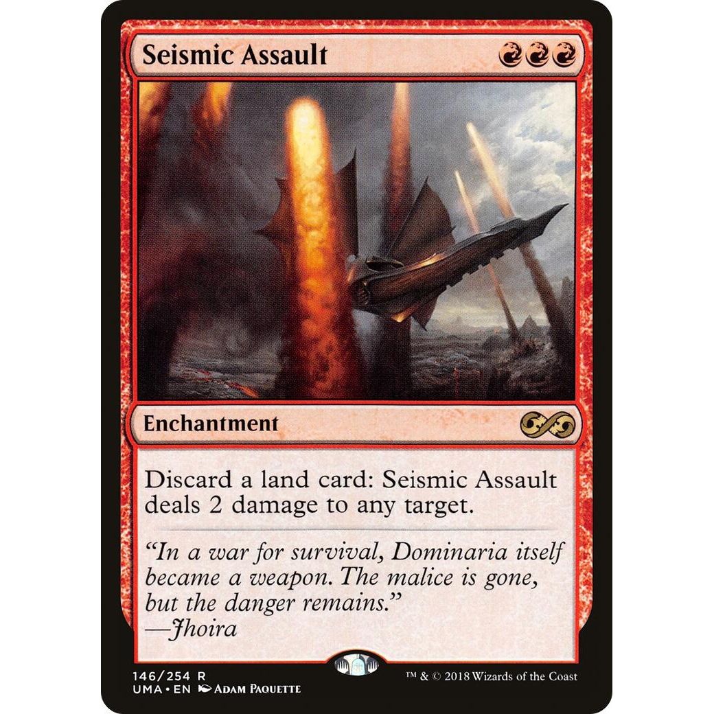 Image for Seismic Assault (146) (UMA) - Magic: The Gathering