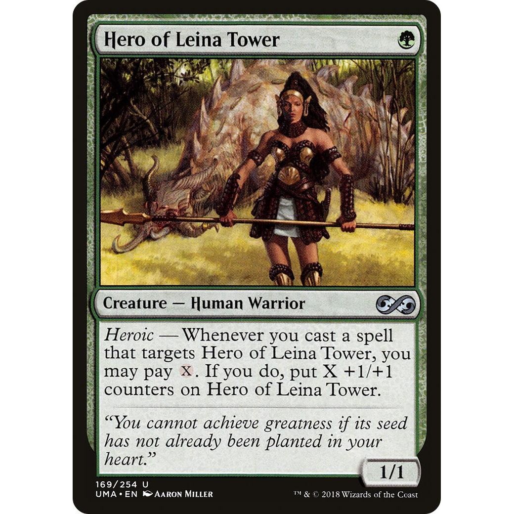 Image for Hero of Leina Tower (169) (UMA) - Magic: The Gathering