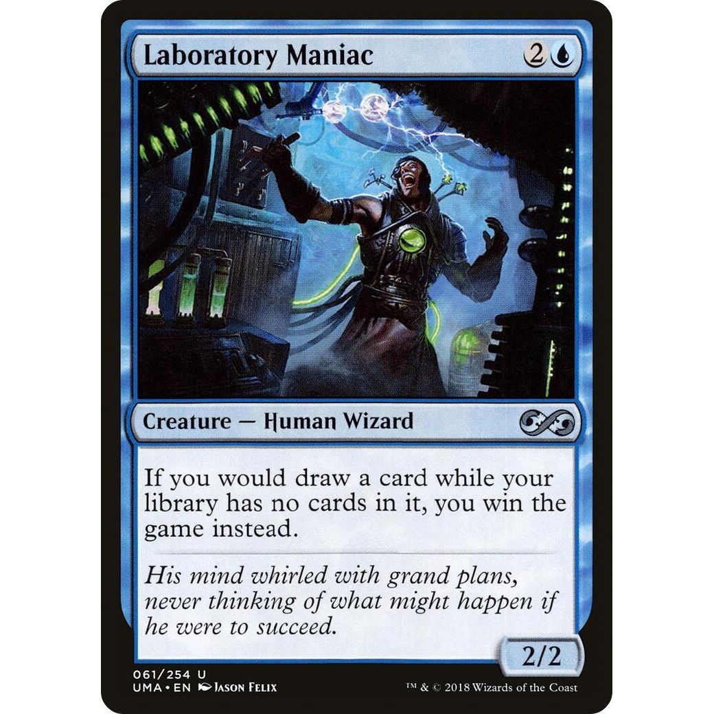 Image for Laboratory Maniac (61) (UMA) - Magic: The Gathering