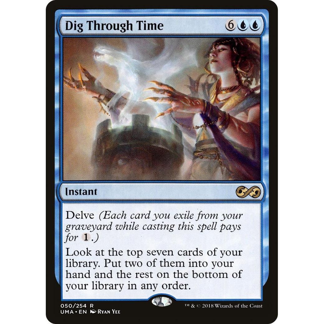 Image for Dig Through Time (50) (UMA) - Magic: The Gathering