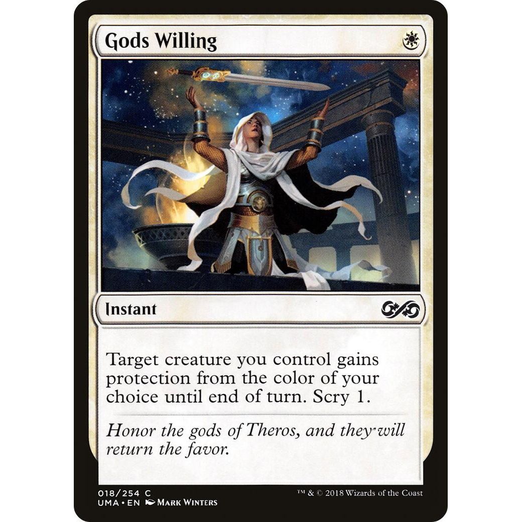 Image for Gods Willing (18) (UMA) - Magic: The Gathering