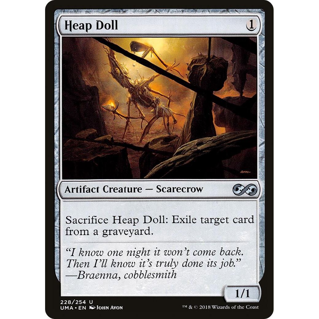 Image for Heap Doll (228) (UMA) - Magic: The Gathering