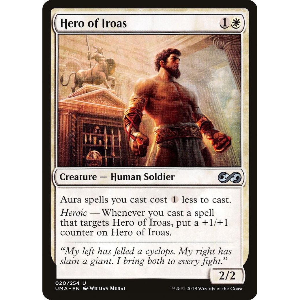 Image for Hero of Iroas (20) (UMA) - Magic: The Gathering