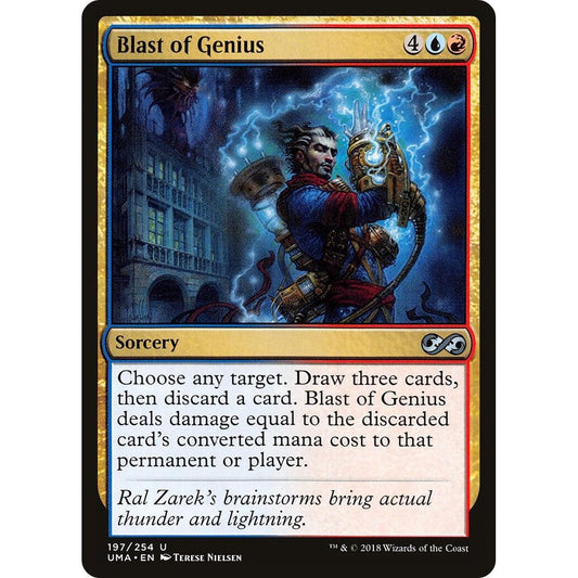 Image for Blast of Genius (197) (UMA) - Magic: The Gathering
