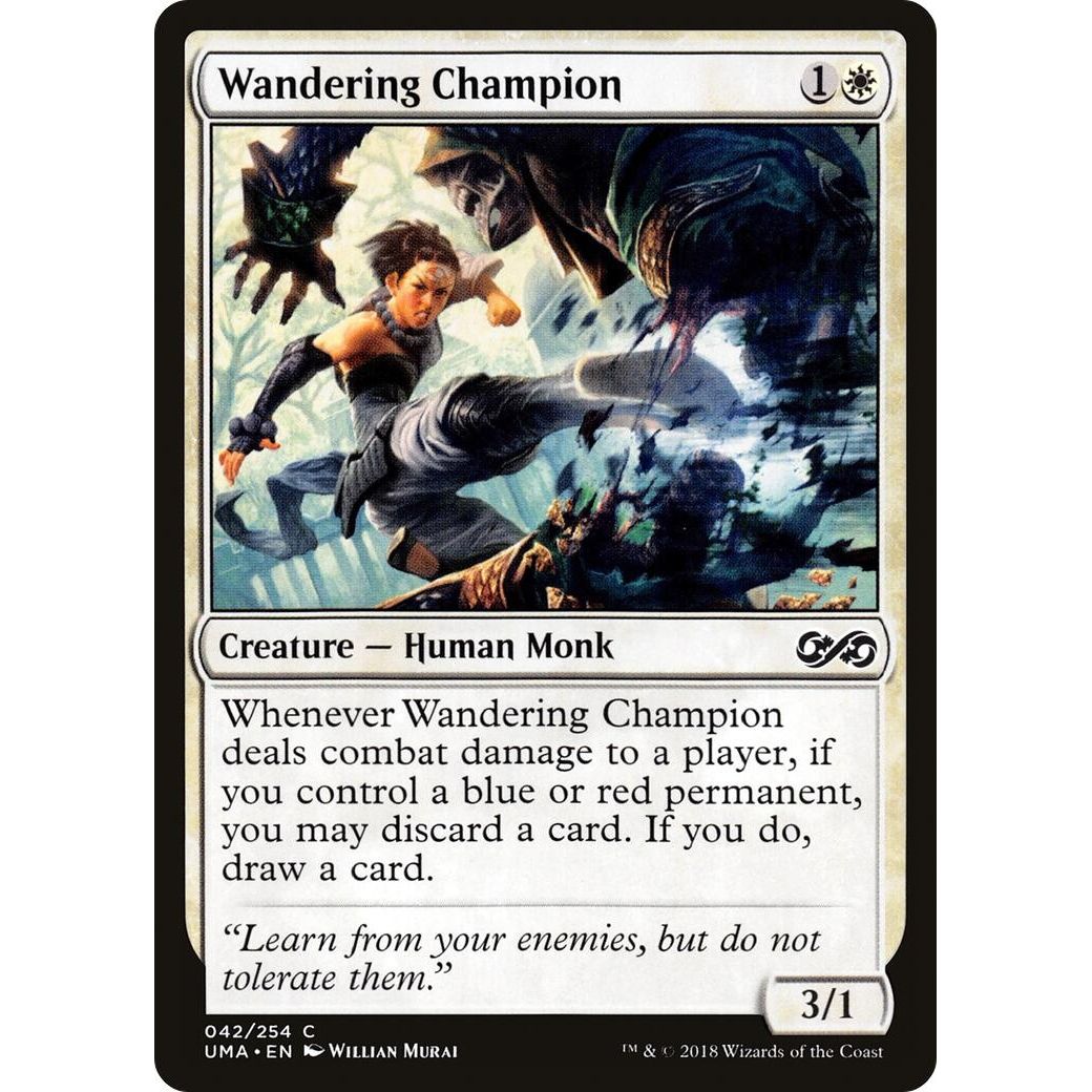Image for Wandering Champion (42) (UMA) - Magic: The Gathering
