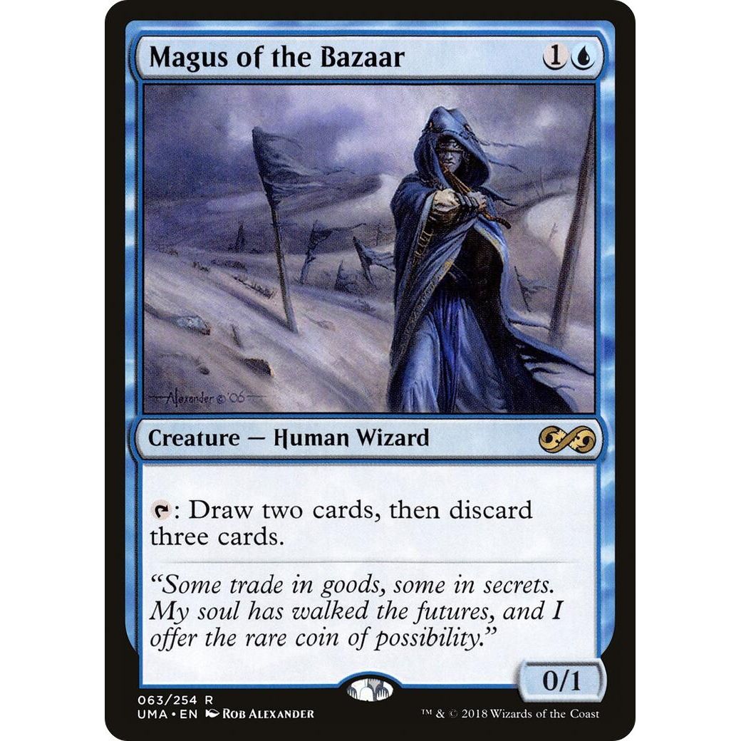 Image for Magus of the Bazaar (63) (UMA) - Magic: The Gathering