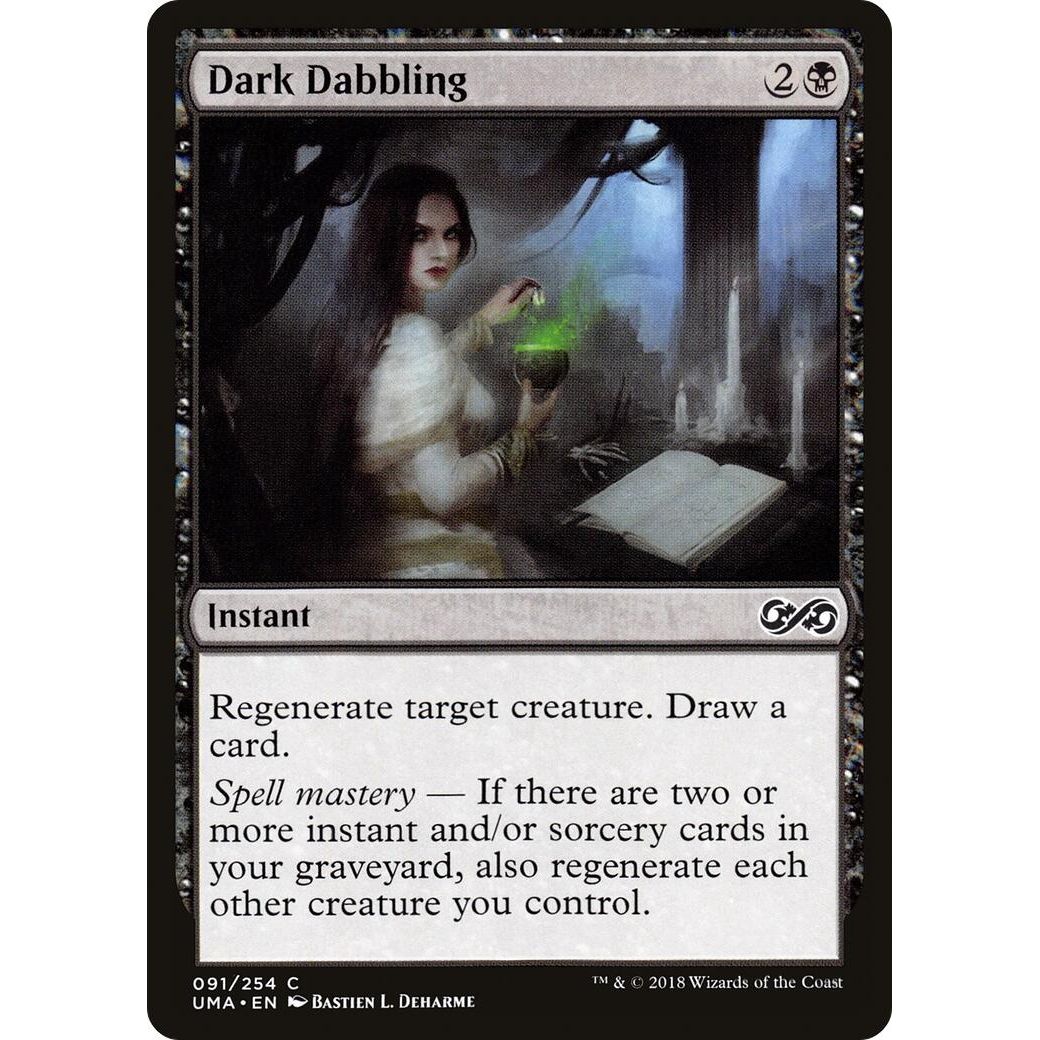 Image for Dark Dabbling (91) (UMA) - Magic: The Gathering