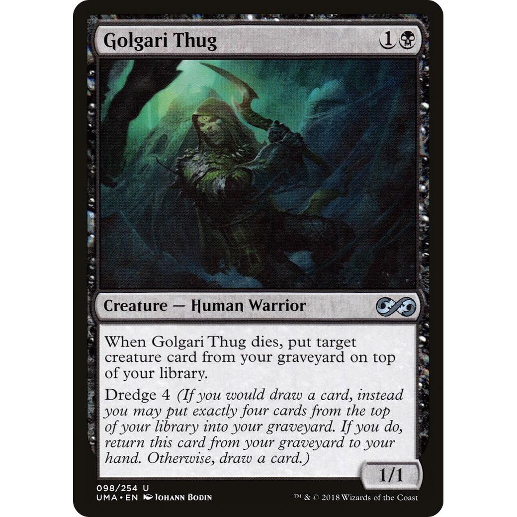 Image for Golgari Thug (98) (UMA) - Magic: The Gathering