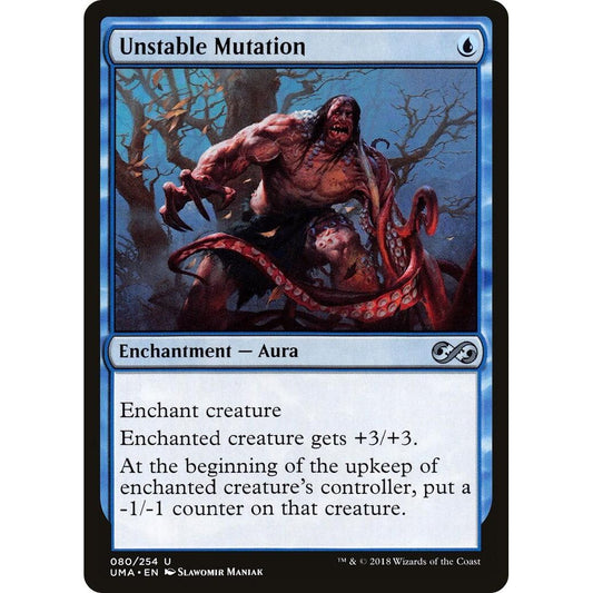 Image for Unstable Mutation (80) (UMA) - Magic: The Gathering