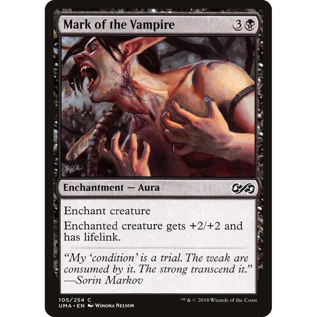 Image for Mark of the Vampire (105) (UMA) - Magic: The Gathering
