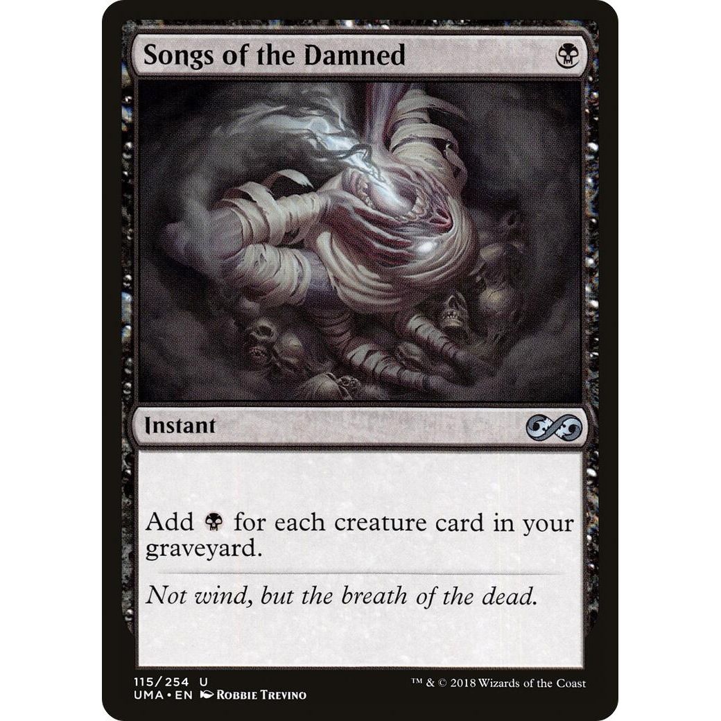 Image for Songs of the Damned (115) (UMA) - Magic: The Gathering