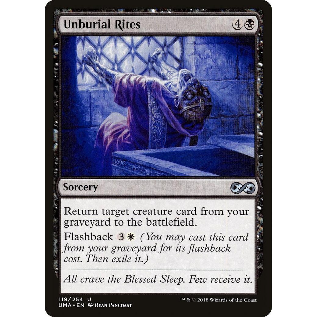 Image for Unburial Rites (119) (UMA) - Magic: The Gathering