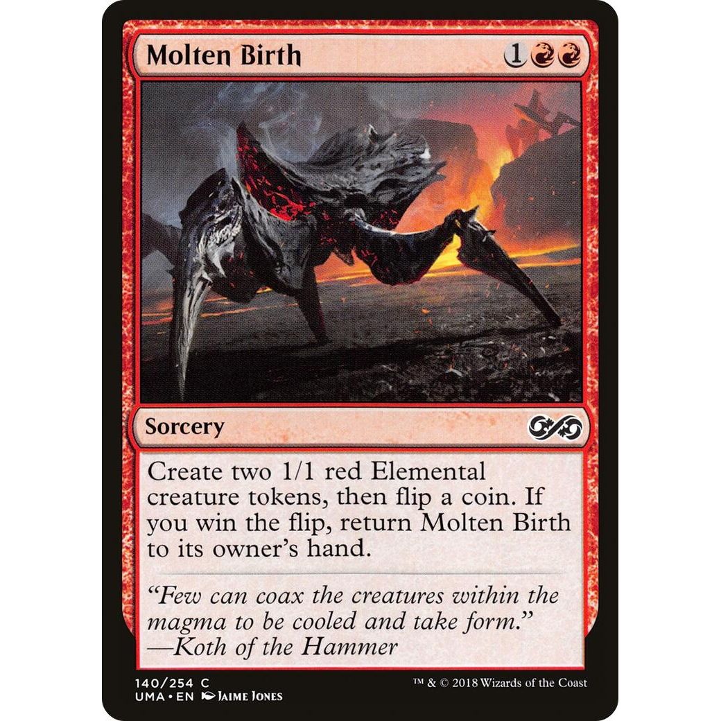 Image for Molten Birth (140) (UMA) - Magic: The Gathering