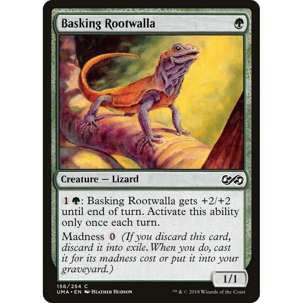Image for Basking Rootwalla (156) (UMA) - Magic: The Gathering