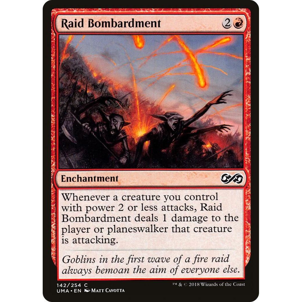 Image for Raid Bombardment (142) (UMA) - Magic: The Gathering