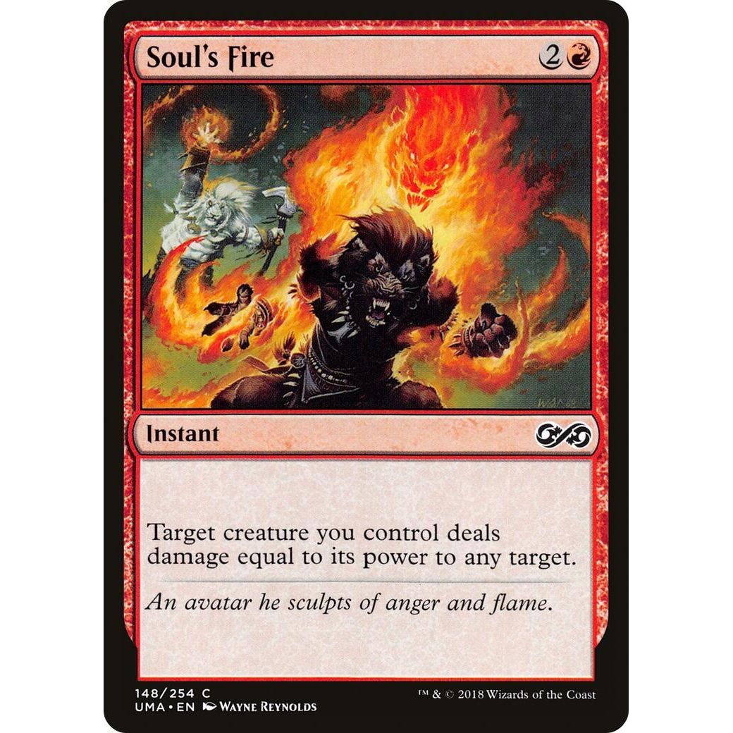 Image for Soul's Fire (148) (UMA) - Magic: The Gathering