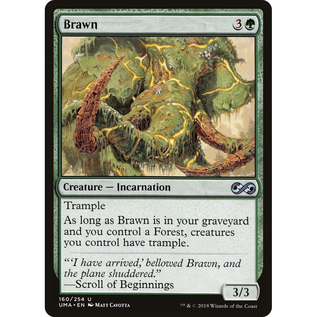Image for Brawn (160) (UMA) - Magic: The Gathering