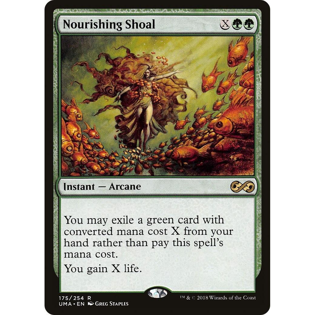Image for Nourishing Shoal (175) (UMA) - Magic: The Gathering