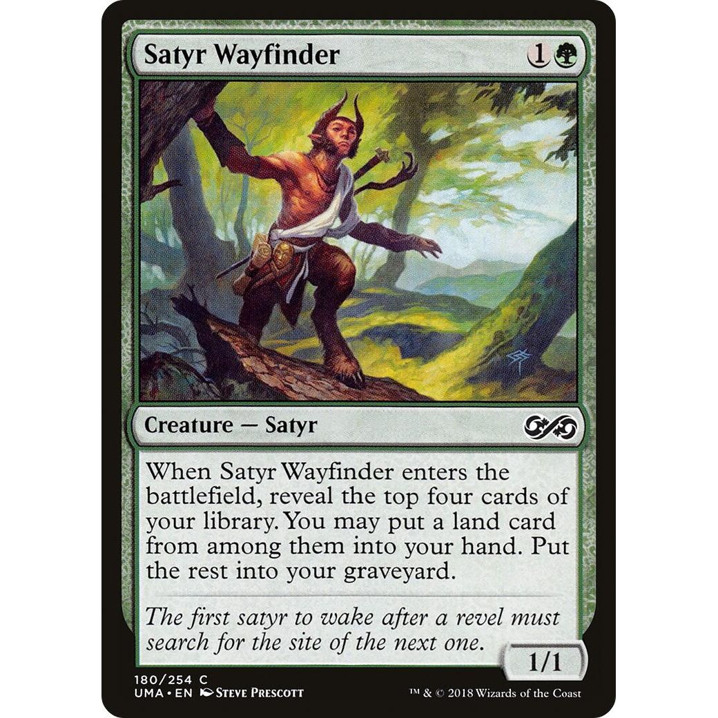 Image for Satyr Wayfinder (180) (UMA) - Magic: The Gathering