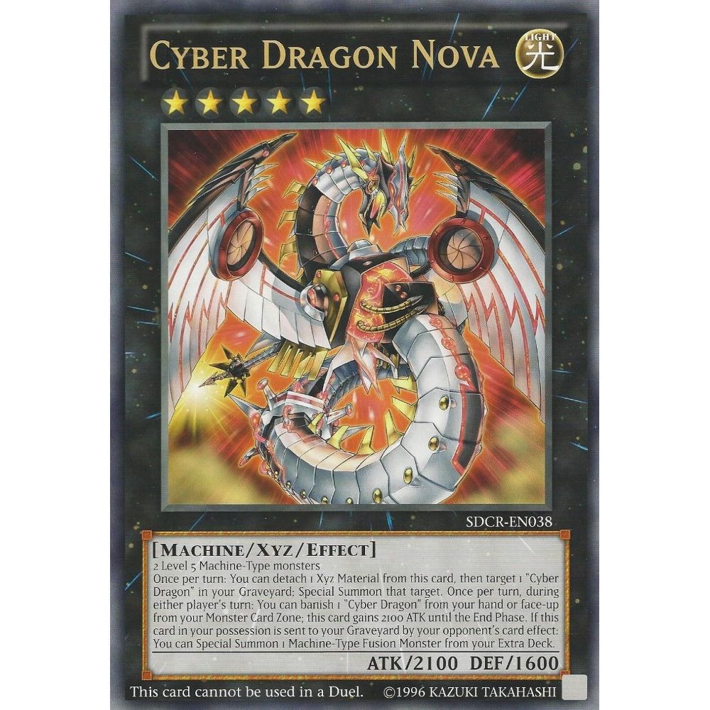 Image for Cyber Dragon Nova (Oversized) (Machine Madness) (SDCR-EN038) (VBX) - YuGiOh