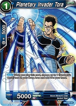 Image for Planetary Invader Tora (TB3-025) (DBS-TB03) - Dragon Ball Super: Masters