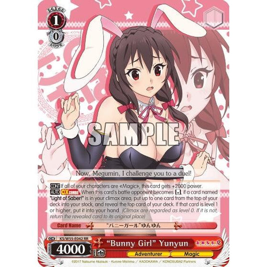 Image for "Bunny Girl" Yunyun (KS/W55-E042 RR) (KS/W55) - Weiss Schwarz