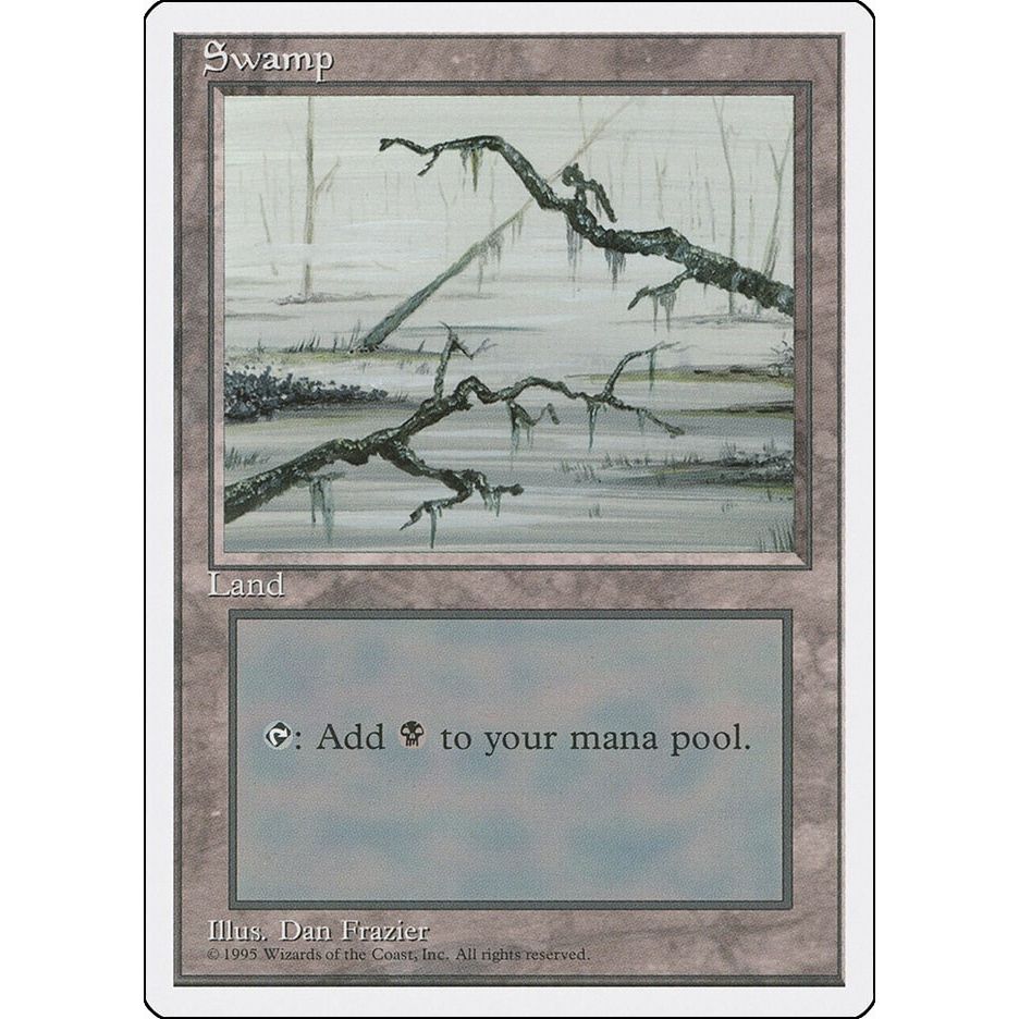 Image for Swamp (C) (191) (4ED) - Magic: The Gathering