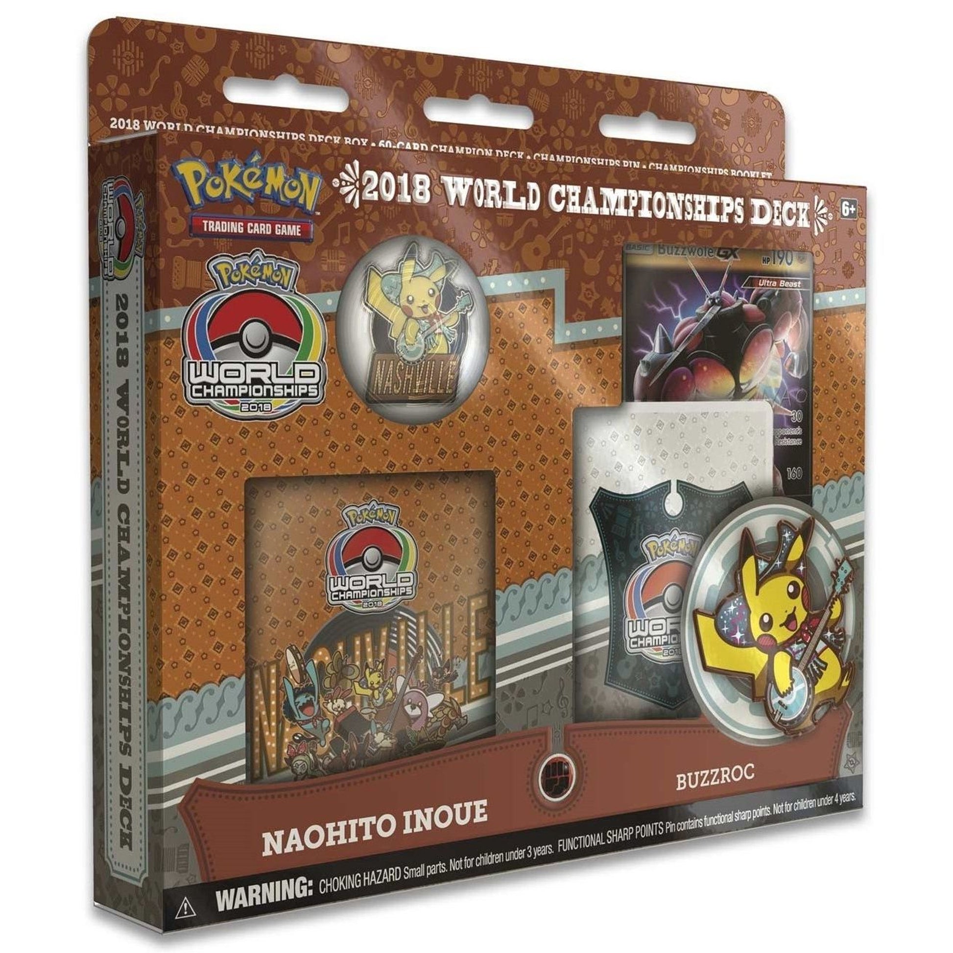 Image for 2018 World Championship Deck: Naohito Inoue (Buzzroc) - Pokemon