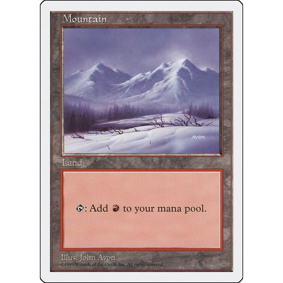 Image for Mountain (442) (442) (5ED) - Magic: The Gathering