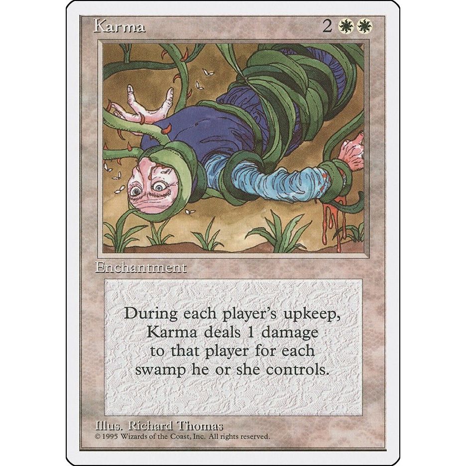 Image for Karma (4ED) - Magic: The Gathering