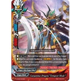 Image for Gargantua Dragon, "Tempest Mode" (S-SS02/0003EN) (S-SS02) - Future Card BuddyFight