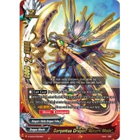Image for Gargantua Dragon, "Return Mode" (RRR) (S-SS02/0004EN) (S-SS02) - Future Card BuddyFight