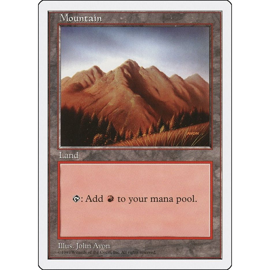 Image for Mountain (444) (444) (5ED) - Magic: The Gathering