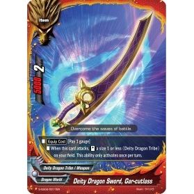 Image for Deity Dragon Sword, Gar-cutlass (S-SS02/0017EN) (S-SS02) - Future Card BuddyFight