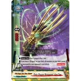 Image for Deity Dragon Wristguard, Gar-Claw (S-SS02/0034EN) (S-SS02) - Future Card BuddyFight