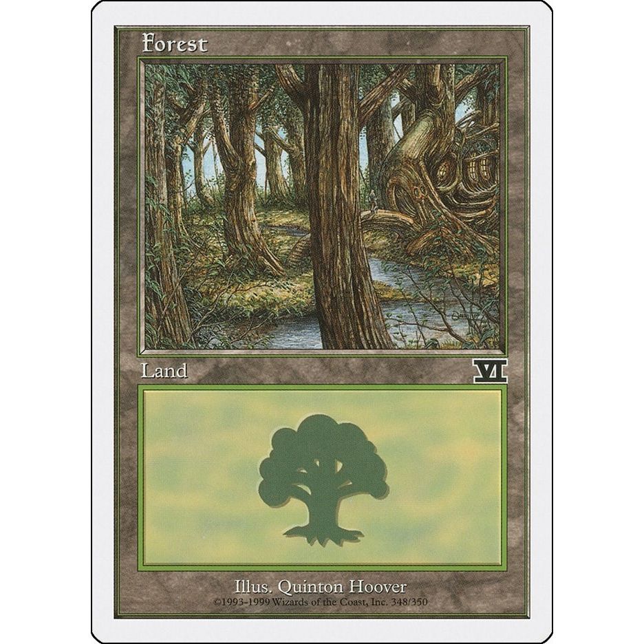 Image for Forest (348) (348) (6ED) - Magic: The Gathering