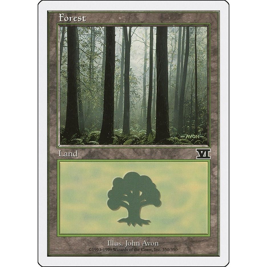 Image for Forest (350) (350) (6ED) - Magic: The Gathering