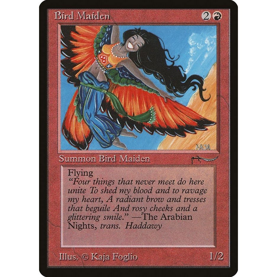 Image for Bird Maiden (Light) (ARN) - Magic: The Gathering
