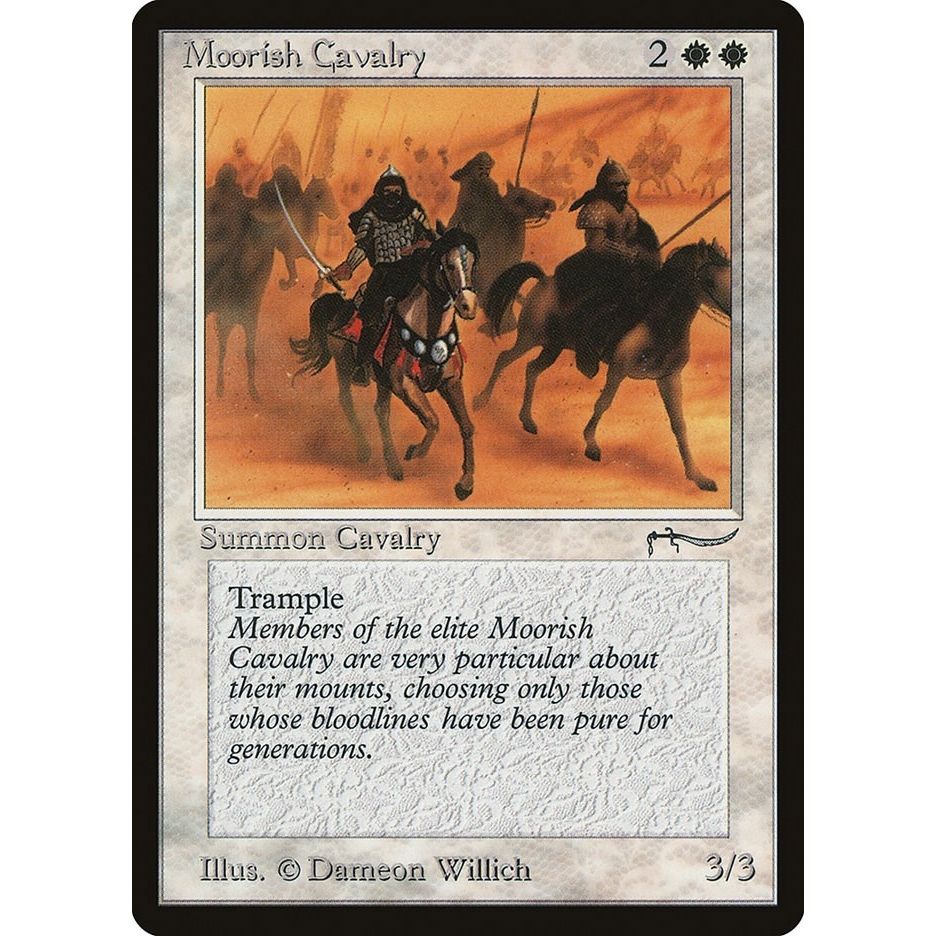 Image for Moorish Cavalry (Light) (ARN) - Magic: The Gathering