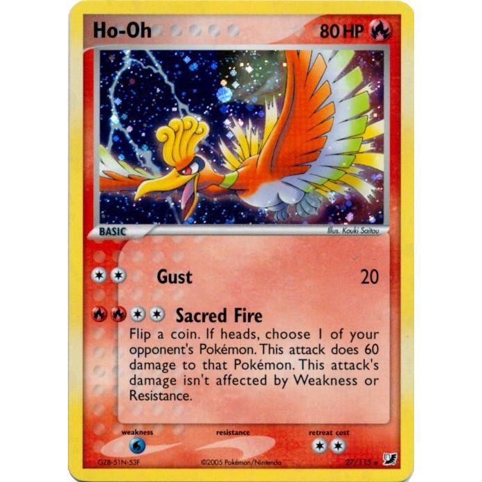 Image for Ho-Oh - 27/115 (Cosmos Holo) (027/115) (PR) - Pokemon