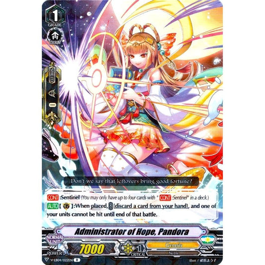 Image for Administrator of Hope, Pandora (V-EB04/022EN) (V-EB04) - Cardfight Vanguard
